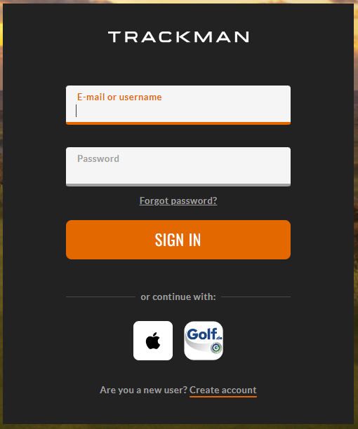 Trackman sing-in Extreme Sports Bike